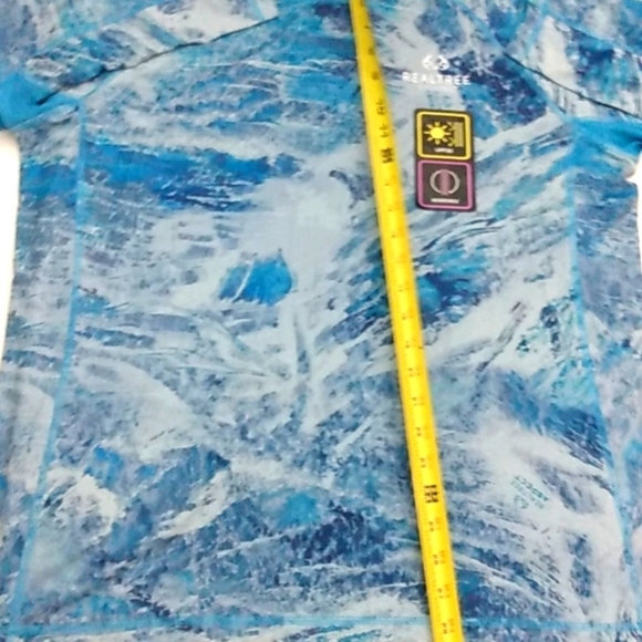 REALTREE ASPECT REVERSIBLE PERFORMANCE FISHING LONG SLEEVE TEE SHIRT SZ 2XL NWT - Picture 9 of 9